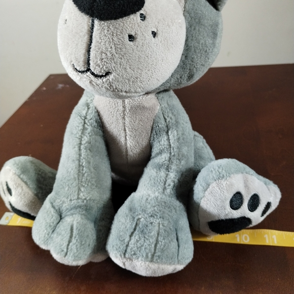 ✓Fiesta Great Wolf Lodge Sitting Gray WOLFIE 10" Stuffed Animal Plush - Picture 12 of 16
